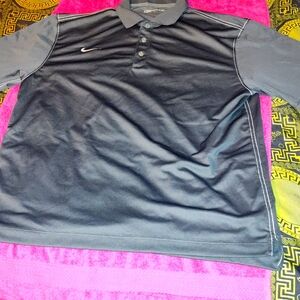 Got a Nike shirt silk Gray and white